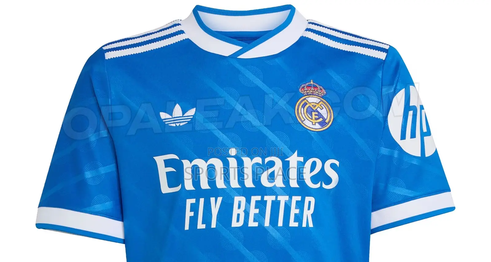 New Season Real Madrid 3rd Jersey 25/26 Kit - Adidas Blue