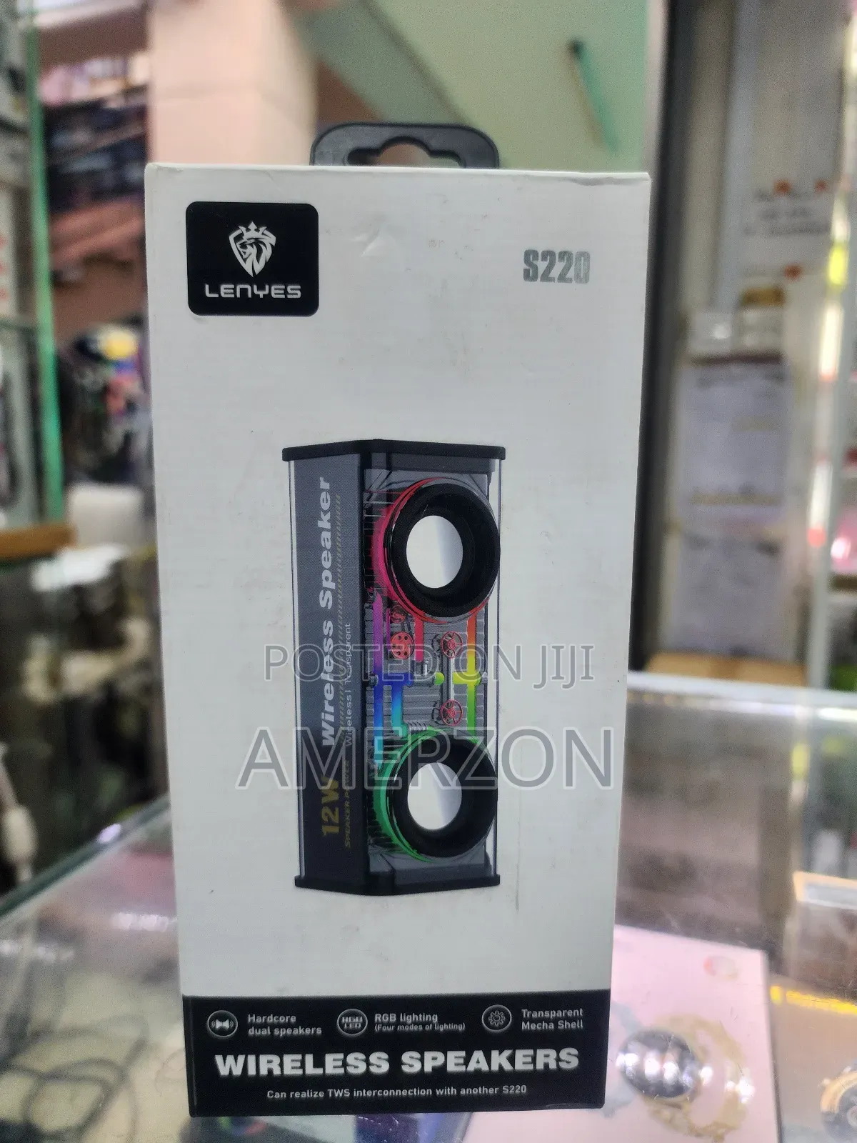 V8 Transparent Mecha Wireless Bluetooth Speaker, Stereo
