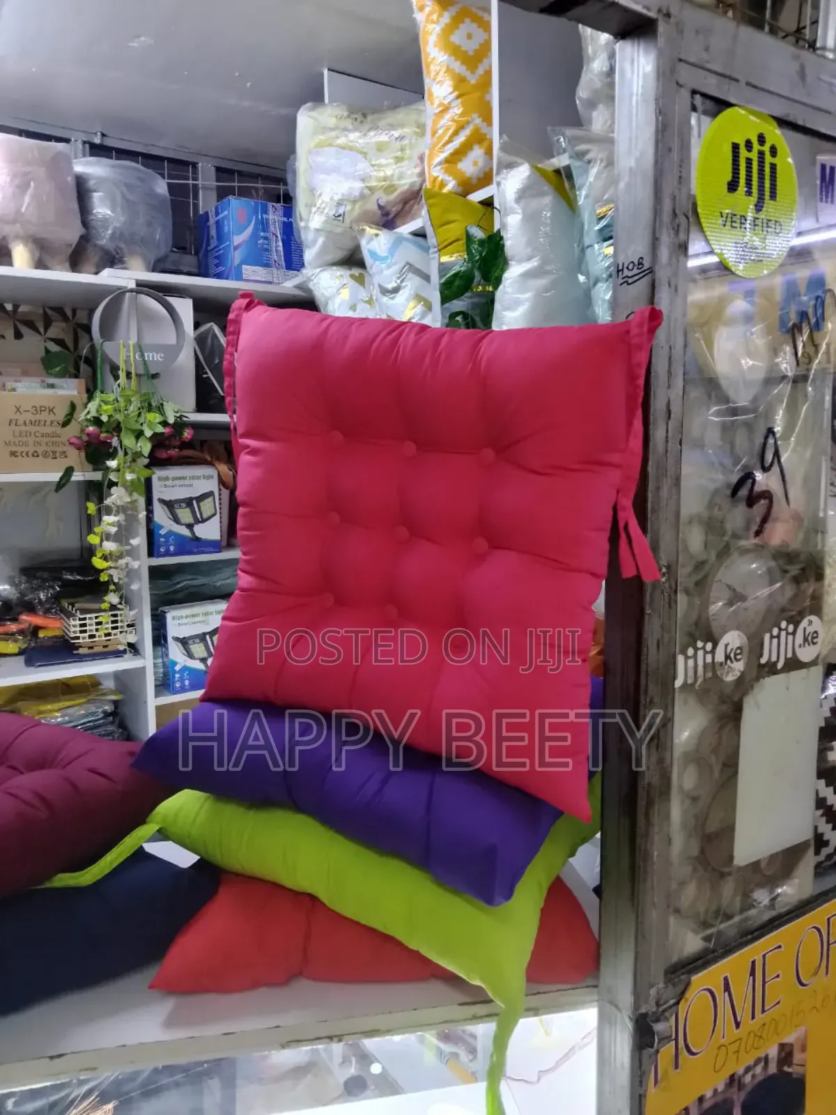 Fiber Filled Cozy Seat Pads/ Chairpads, Suitable for All Seats