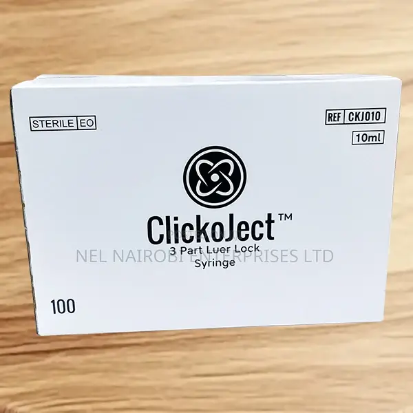 Clickoject 3 Part Luer Lock 10ml (100's)