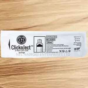 Clickoject 3 Part Luer Lock 20ml (100's)