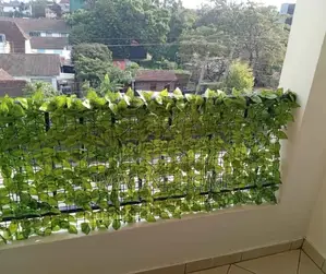 Artificial Green Fences Instant Makeover
