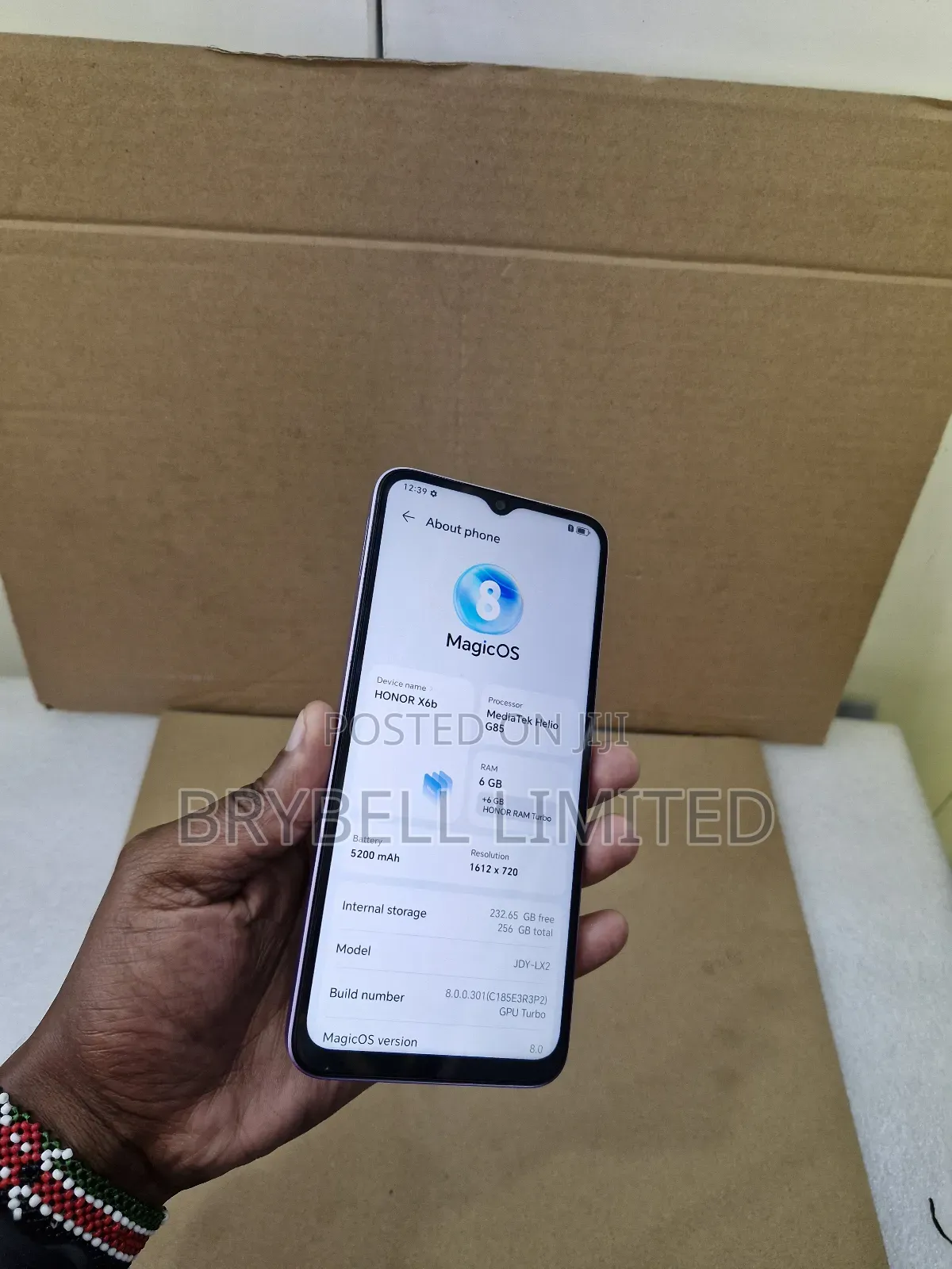 Honor X6b 128 GB Purple