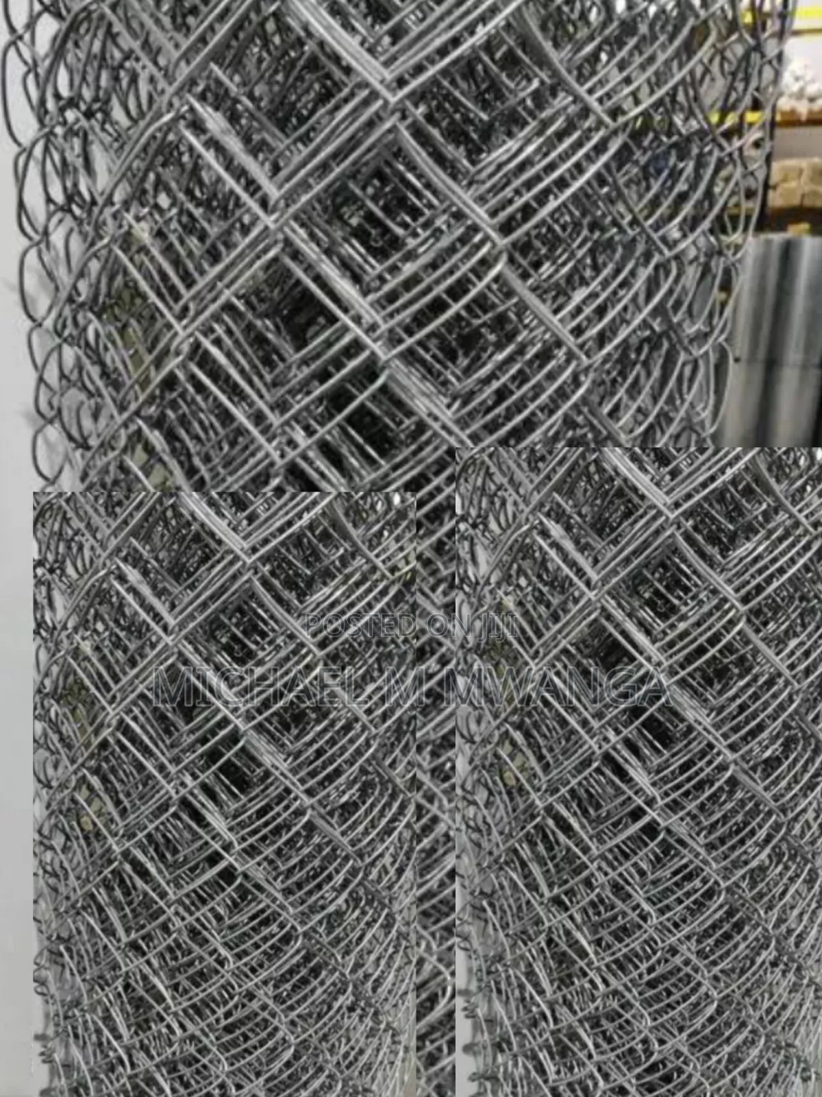 (14g, 2.0mm, 50x50, 4ft) Chain Link Mesh
