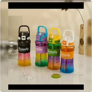 Multicolour (Beauty) 600ml Water Bottle