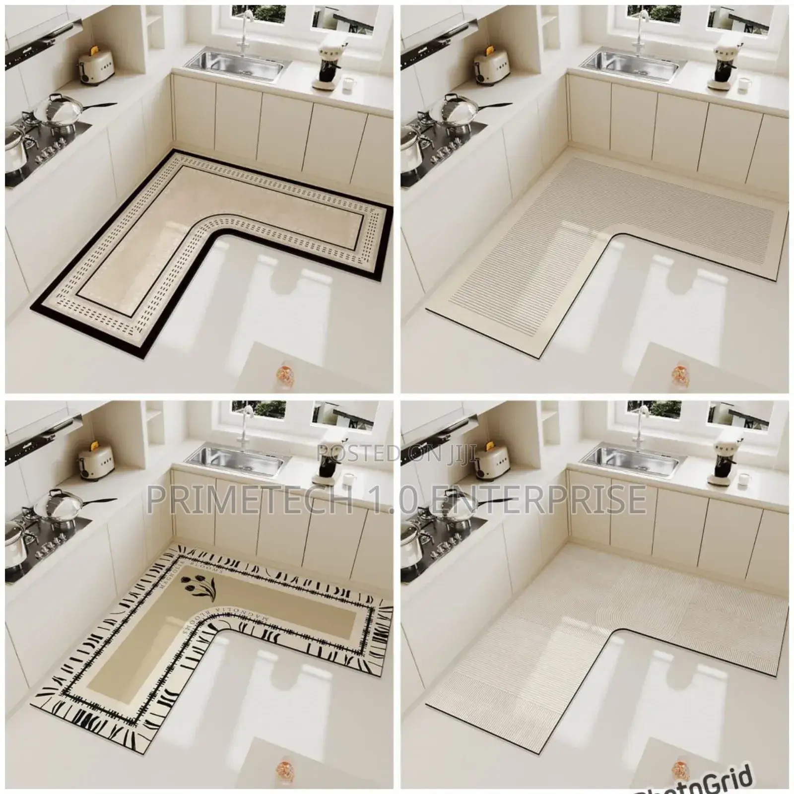 L Shapped Kitchen Mat