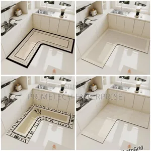 L Shapped Kitchen Mat