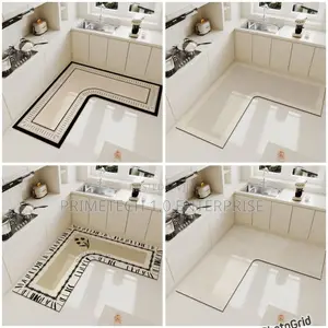 L Shapped Kitchen Mat