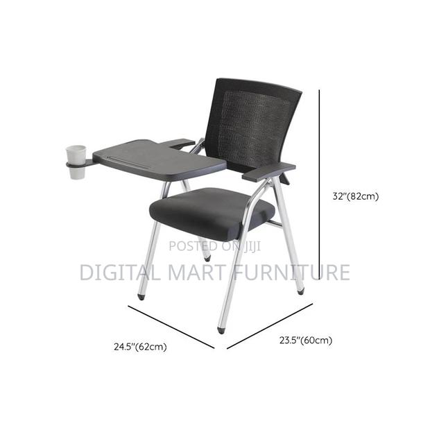 Office Chair: Conference Office Chair With Writing Table - thumbnail 2