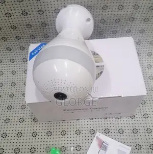 Quality^V380 Bulb Wifi Camera – Fixed 360°