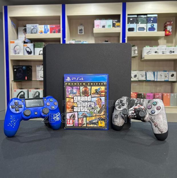 Ps4 Slim 2 Pads, Gta v Used - thumbnail 3