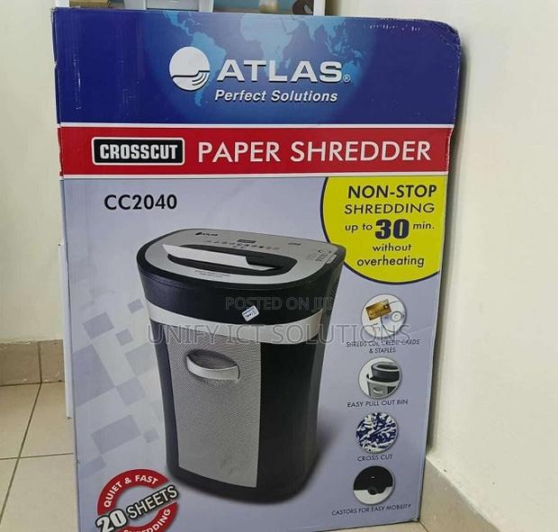 Atlas Cc2040 Shredder ` Atlas Cc2040 20 Sheets ' Cc 2040