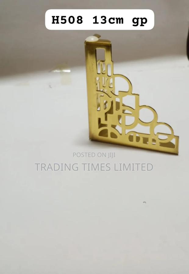 H508 Gold 13 Cm Furniture Legs