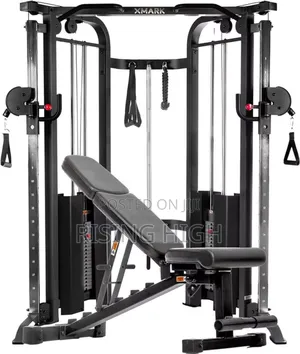 Heavy Duty 4-Station Gym Equipment
