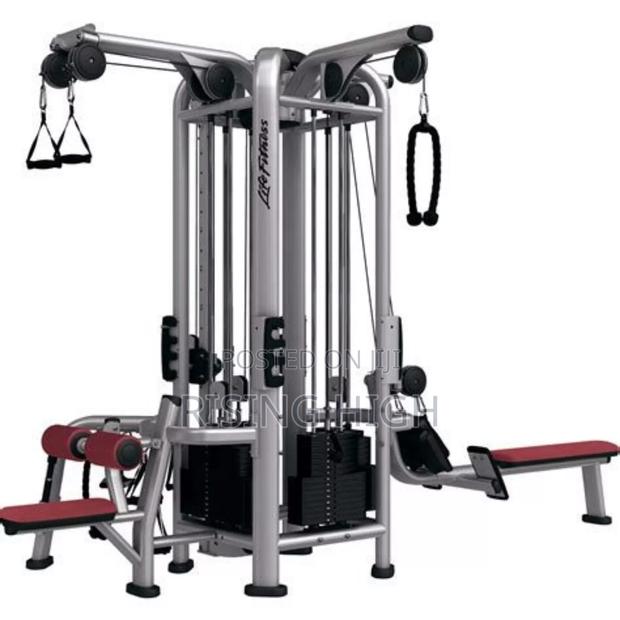Commercial Grade 4-Way Gym Station