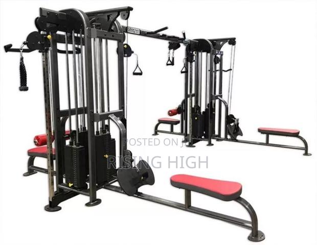 Pro Gym Equipment – 4 Workout Stations