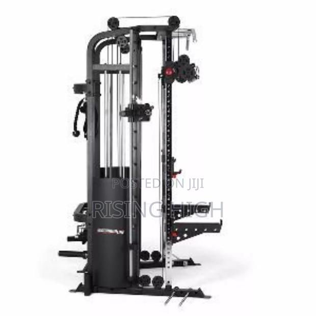 Heavy-Duty Gym Machine – 4 Stations