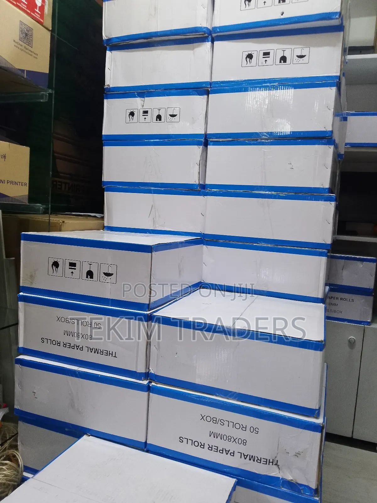 80mm by 80mm Thermal Roll 50pcs