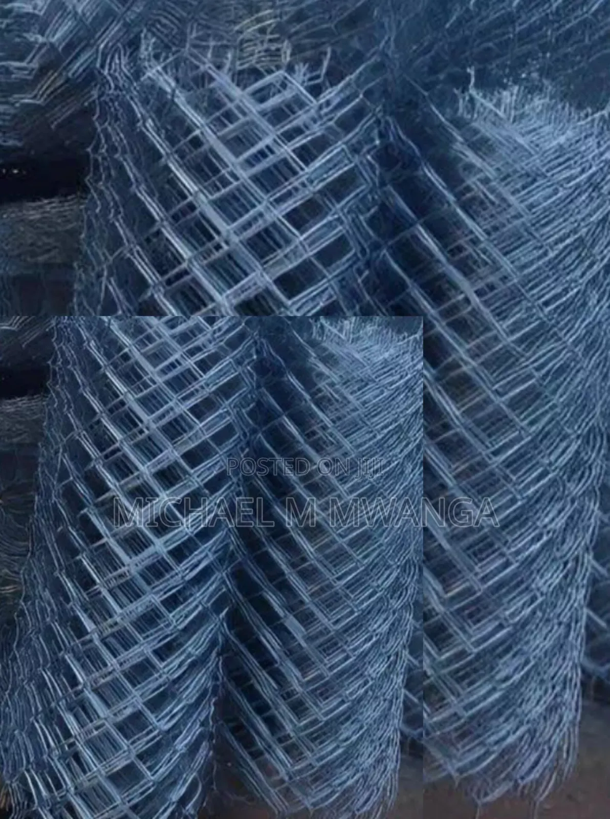 Gauge 12.5 Chain Link, 80x80, 6ft, (Galvanized)
