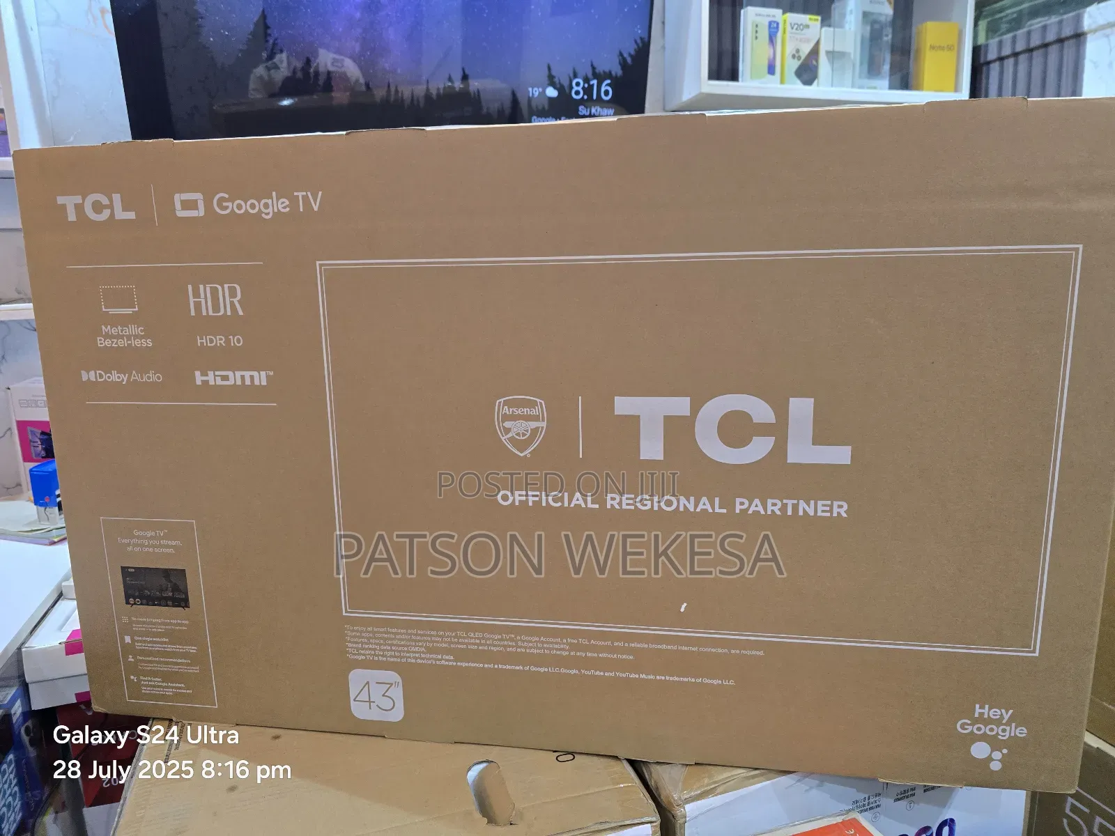 TCL 43s5k 43-Inch Qled Google Tv