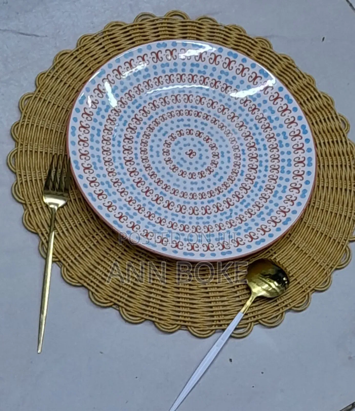 *Handmade Rattan Wooven Table Mats Now Available 