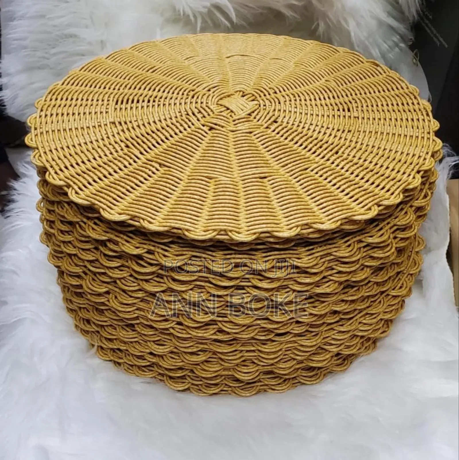 *Handmade Rattan Wooven Table Mats Now Available 
