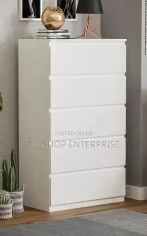 Drawer! *Dove 5 Drawers Chest of Drawers