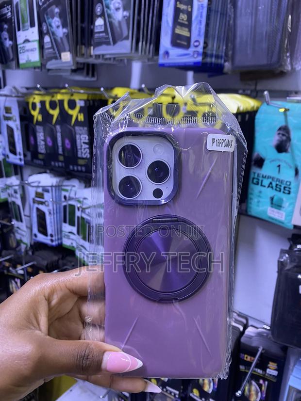 Nijiadi iPhone 16 Pro Max Phone Case With Stand, 360° - main view