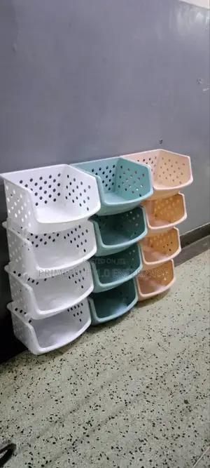 4 Layer Vegetables Rack-Plastic