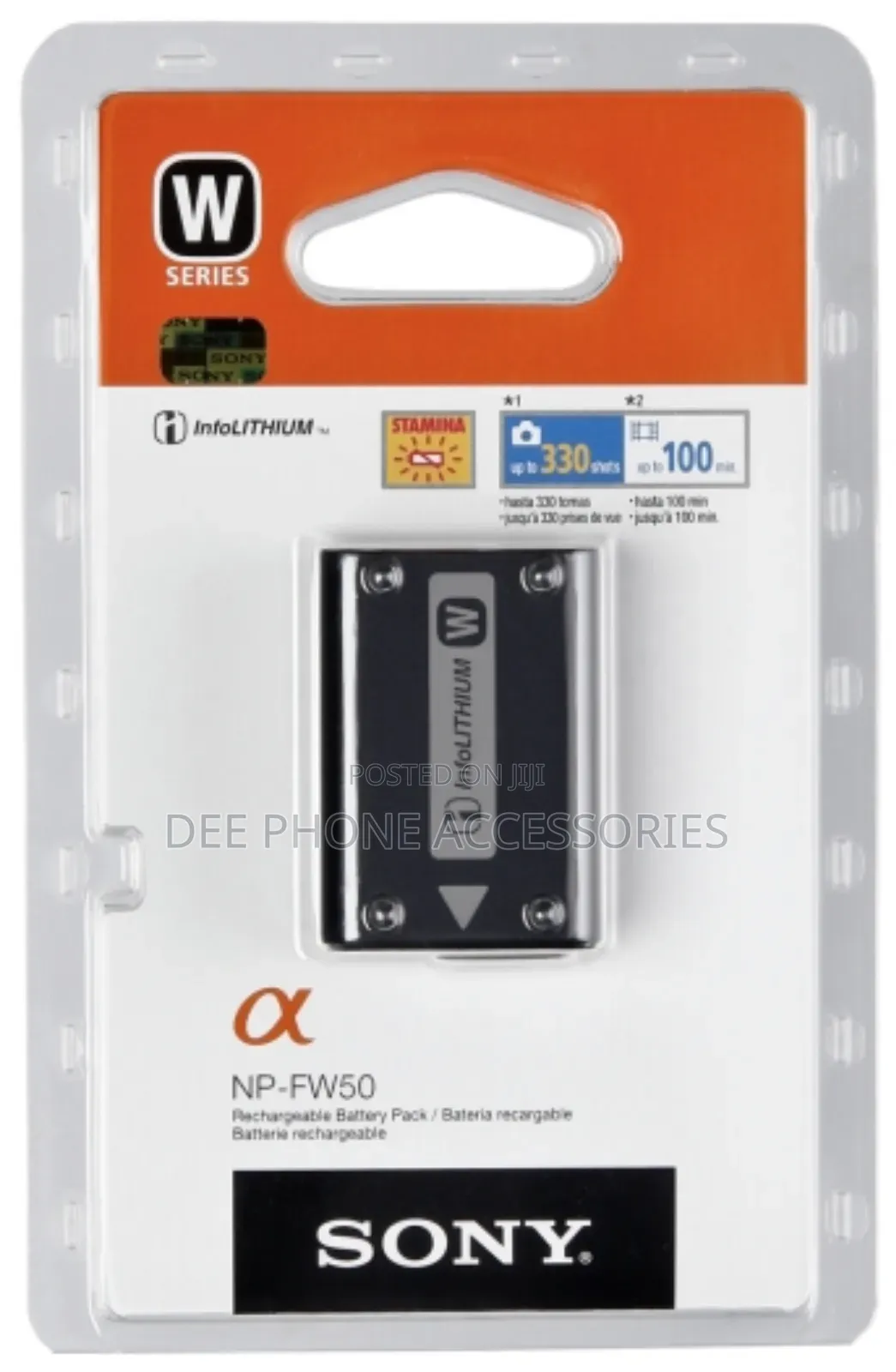 New Np Fw50 Camera Battery