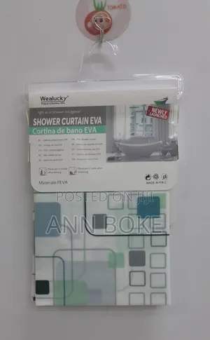 * Waterproof Fabric Printed Shower Curtains Now Available