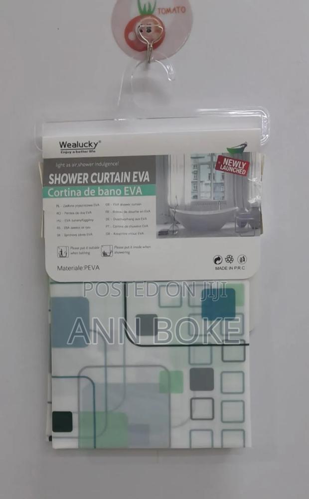 * Waterproof Fabric Printed Shower Curtains Now Available