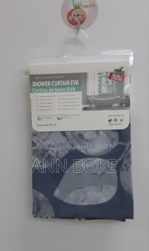 * Waterproof Fabric Printed Shower Curtains Now Available