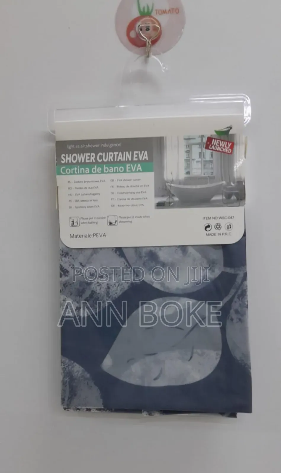 * Waterproof Fabric Printed Shower Curtains Now Available