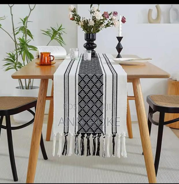 *Handmade Cotton Table Mats and a Runner Available