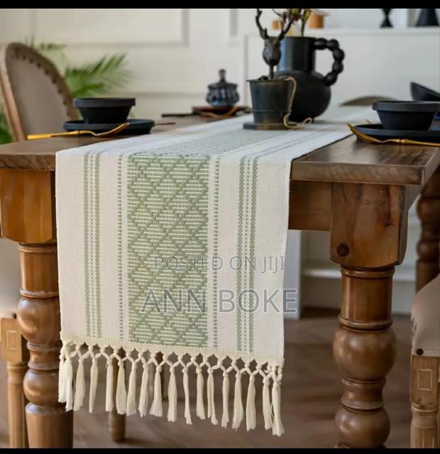 *Handmade Cotton Table Mats and a Runner Available - thumbnail 2