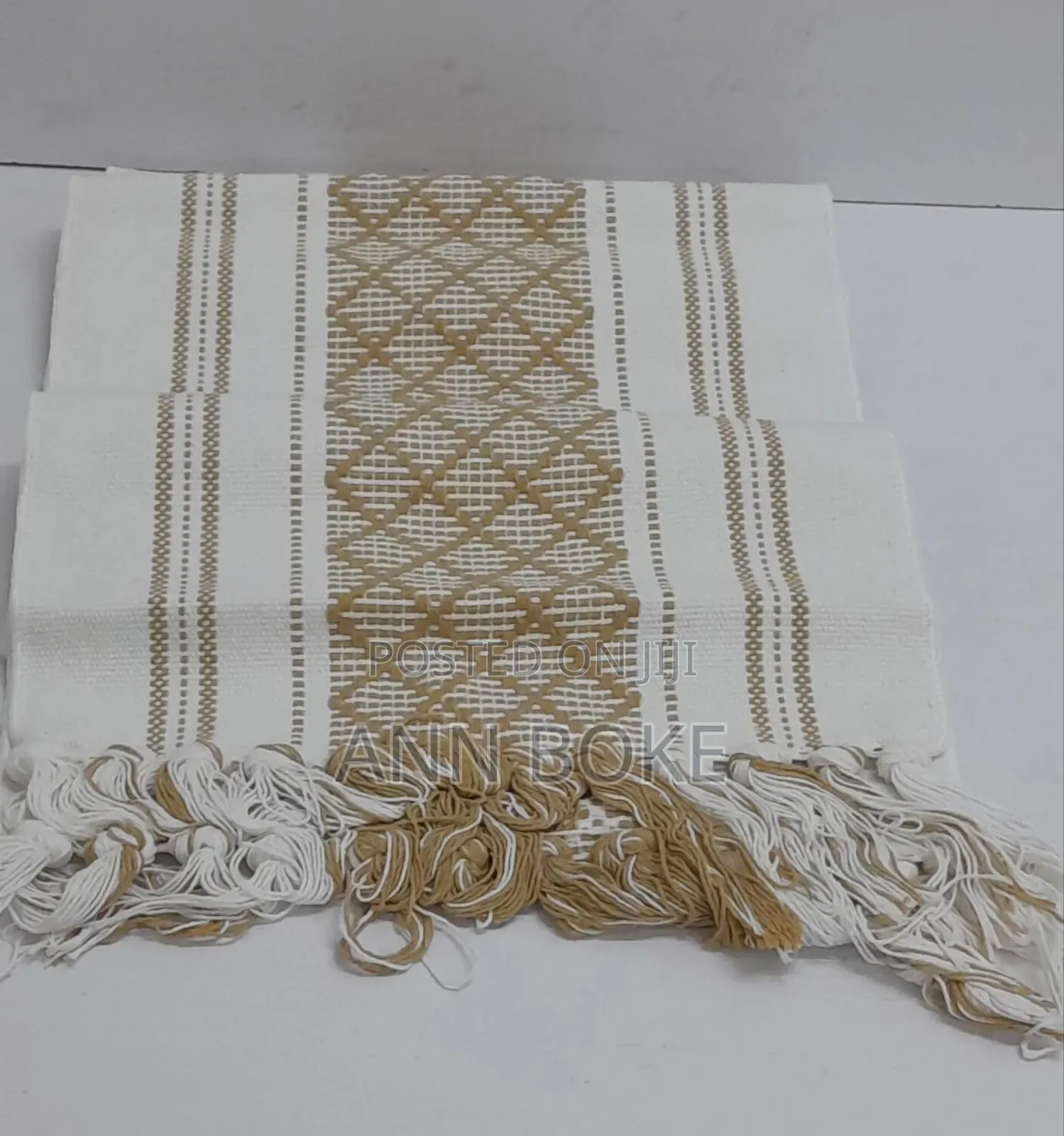 *Handmade Cotton Table Mats and a Runner Available