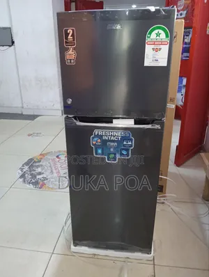 Mika 138l Double Door Refrigerator Top Mounted Freezer