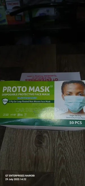 50x Disposable Breathable Mouth Mask