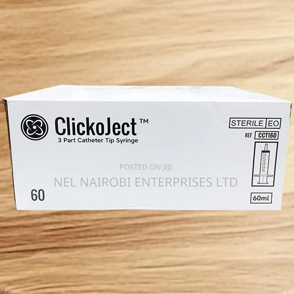 Clickoject 3 Part Catheter Tip 60ml (100's) - thumbnail 2