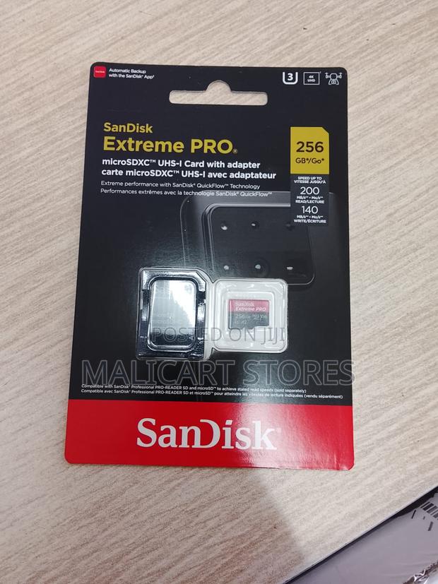 Sandisk Extreme Pro Microsdxc 256gb