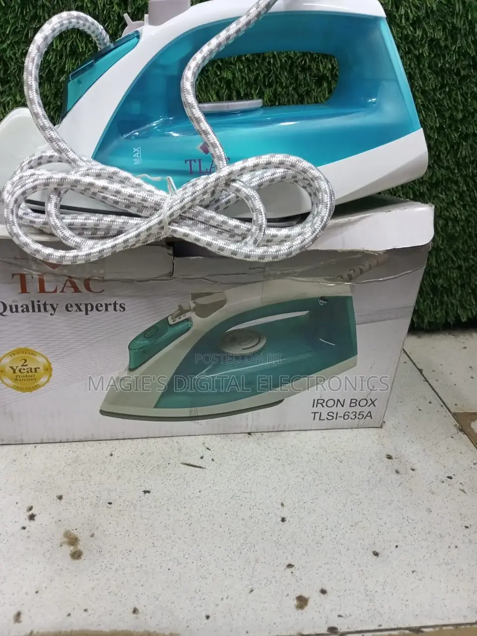 Super Excellent 1300w Tlac Steam Iron Box