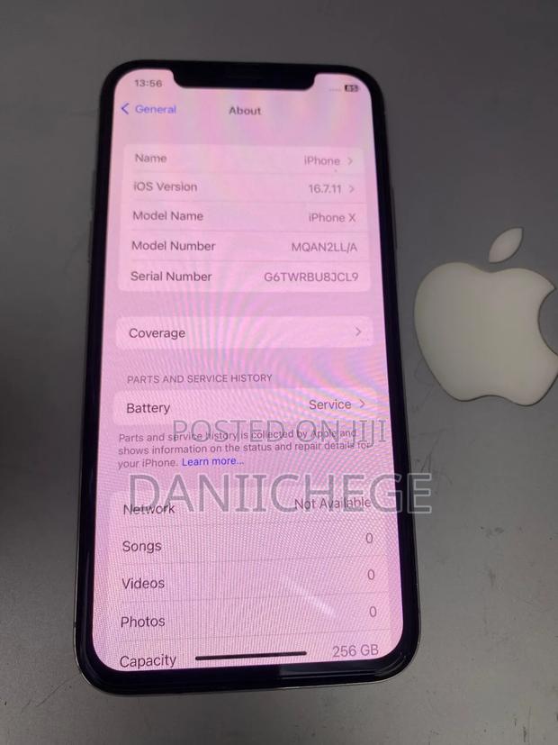 Apple iPhone X 256 GB White - thumbnail 7