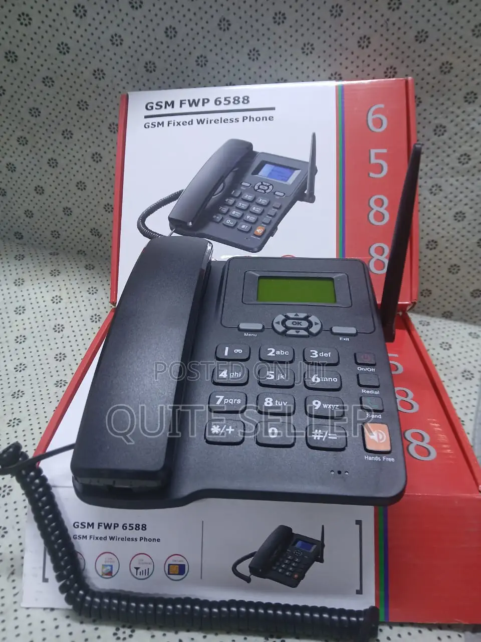 Home/Office/Deskphone 6588 GSM Phone, Dual Sim Available
