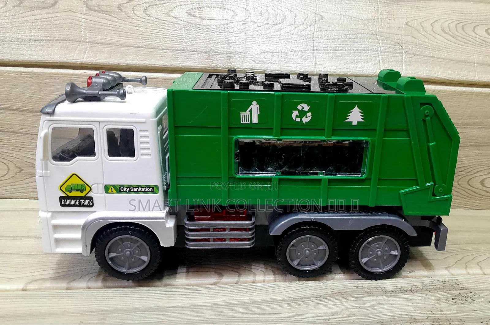 Battery-Powered Garbage Truck