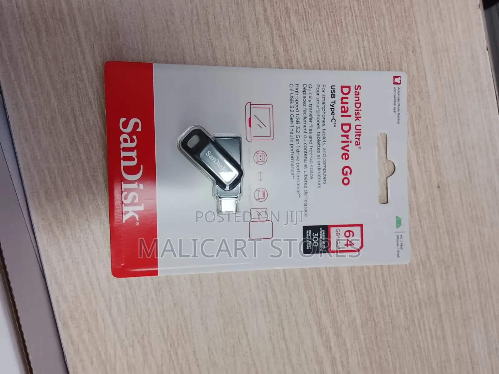 Sandisk Ultra Dual Drive Go Usb Type-C 64gb