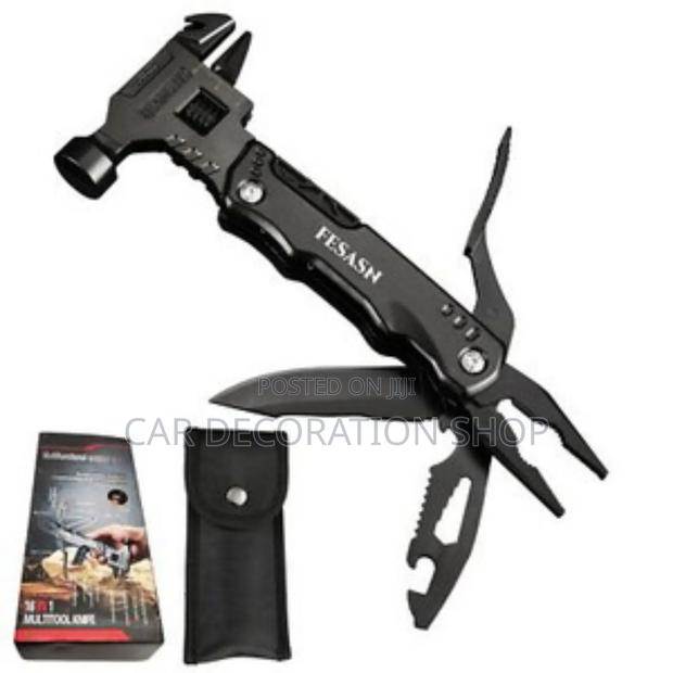 16in1 Polished Steel Design Heavy Duty Multifunction Hammer - main view