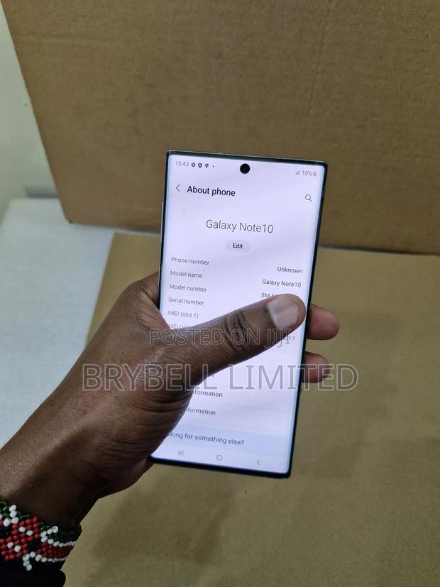 Samsung Galaxy Note 10 5G 256 GB Silver - thumbnail 4