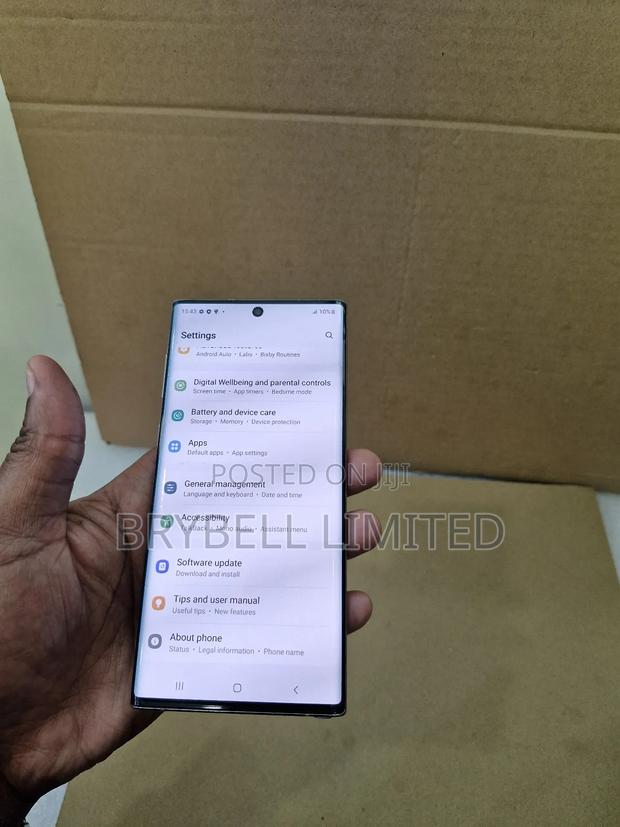 Samsung Galaxy Note 10 5G 256 GB Silver - thumbnail 8