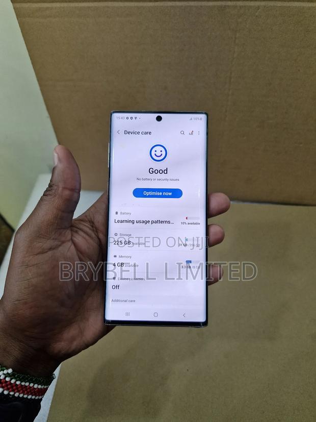 Samsung Galaxy Note 10 5G 256 GB Silver - thumbnail 10